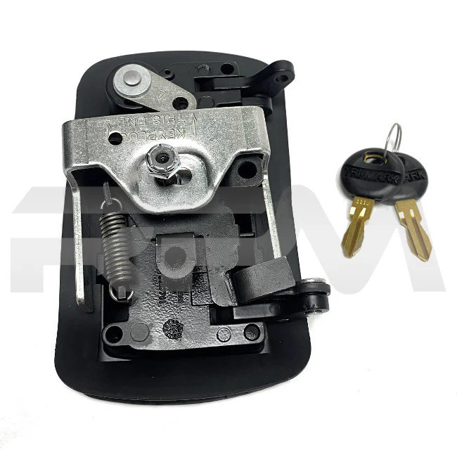 Tiffin RV Entry Door Exterior Paddle Handle Black 11507 - Image 3