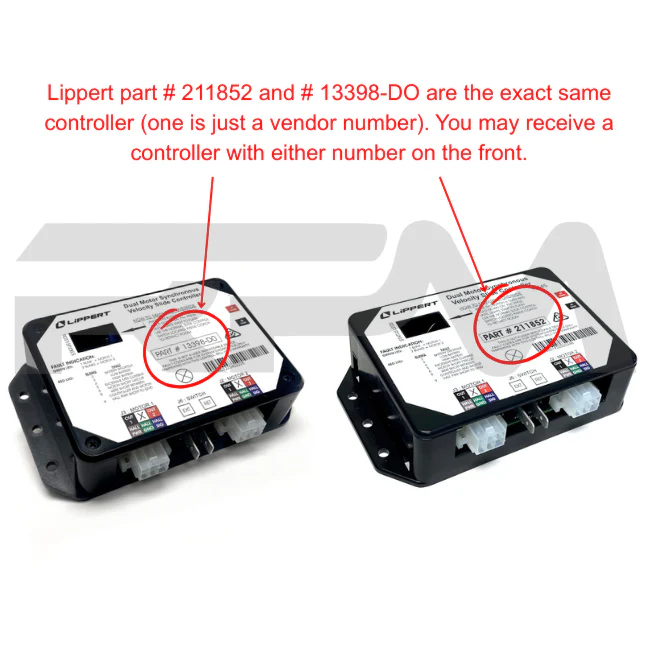 Tiffin RV Lippert In-Wall Slide-Out Controller 5020226 - Image 3